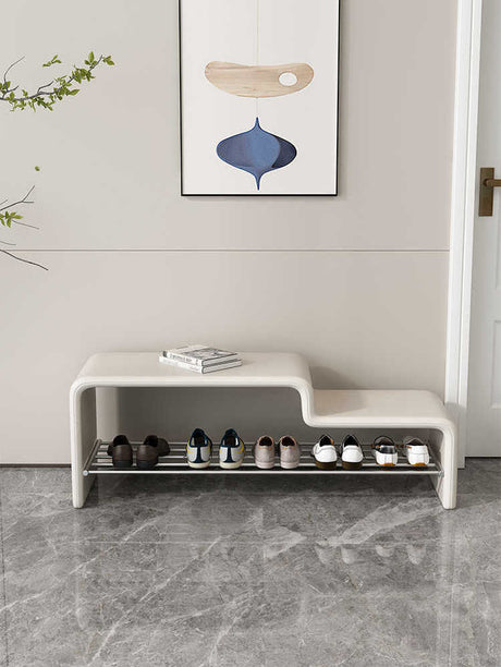 FANMINGDI Alessandro Elegant High-End Shoe Changing Stool from FANMINGDI