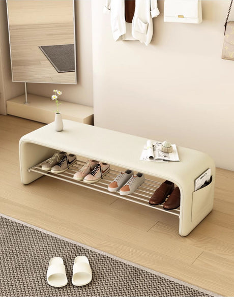 FANMINGDI Alessandro Elegant High-End Shoe Changing Stool from FANMINGDI