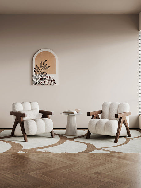 FANMINGDI Alhambra Cozy Elegant Lounge Chair from FANMINGDI
