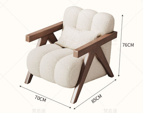 FANMINGDI Alhambra Cozy Elegant Lounge Chair from FANMINGDI