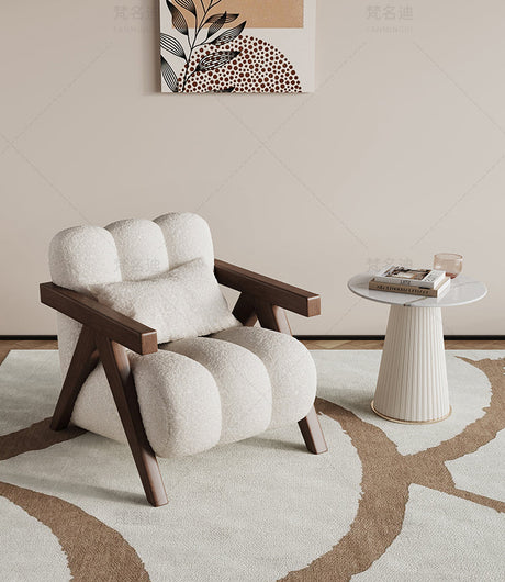 FANMINGDI Alhambra Cozy Elegant Lounge Chair from FANMINGDI