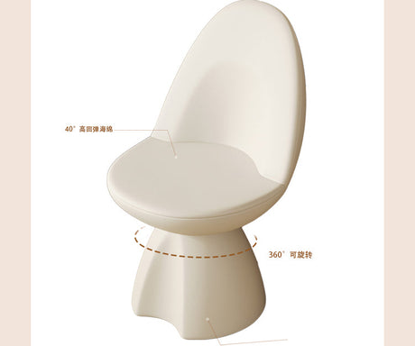 FANMINGDI Celestra Elegant Luxury Swivel Makeup Chair from FANMINGDI