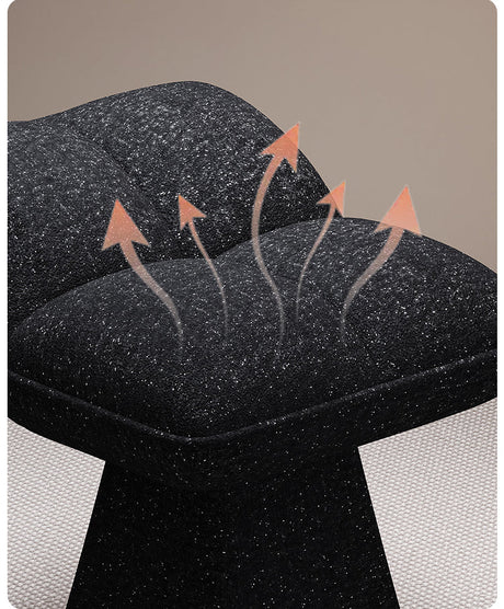 FANMINGDI Elowen Cream Chic Stylish Makeup Stool from FANMINGDI