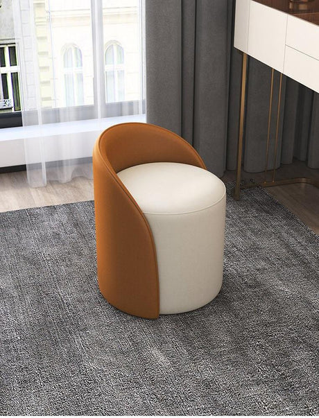 FANMINGDI Isidora Chic Backrest Makeup Stool from FANMINGDI
