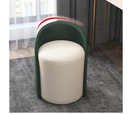 FANMINGDI Isidora Chic Backrest Makeup Stool from FANMINGDI