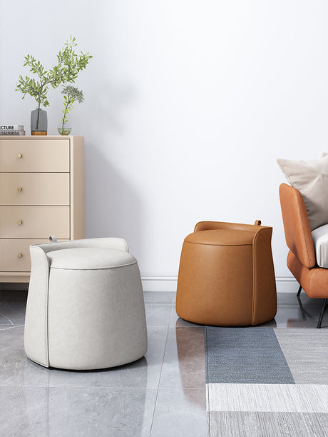 FANMINGDI Takahiro Contemporary Round Makeup Stool from FANMINGDI