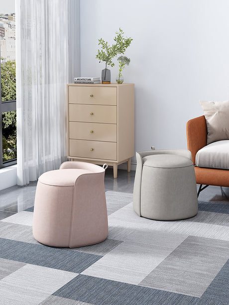 FANMINGDI Takahiro Contemporary Round Makeup Stool from FANMINGDI