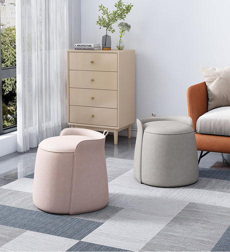FANMINGDI Takahiro Contemporary Round Makeup Stool from FANMINGDI