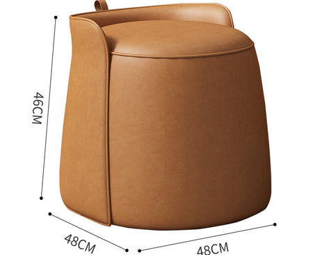 FANMINGDI Takahiro Contemporary Round Makeup Stool from FANMINGDI