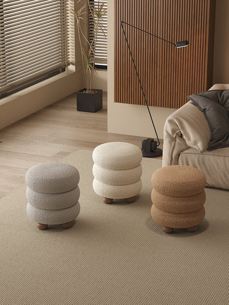 FANMINGDI Tashkent Elegant Upholstery Makeup Stool from FANMINGDI