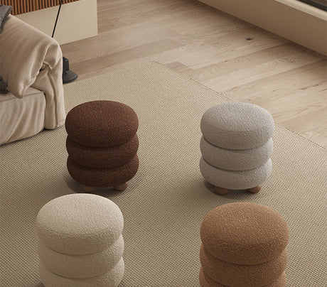 FANMINGDI Tashkent Elegant Upholstery Makeup Stool from FANMINGDI