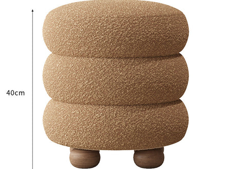 FANMINGDI Tashkent Elegant Upholstery Makeup Stool from FANMINGDI