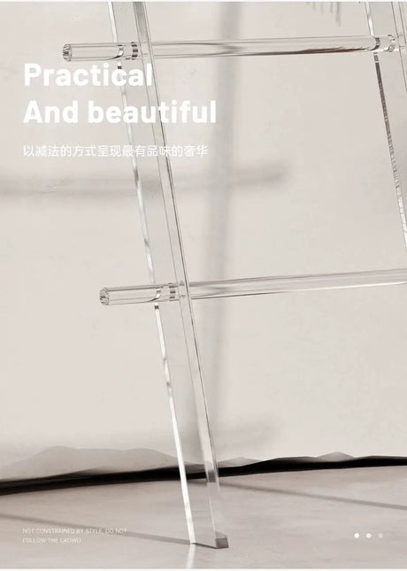 FANYU Adelina Transparent Trapezoidal Clothes Rack from FANYU