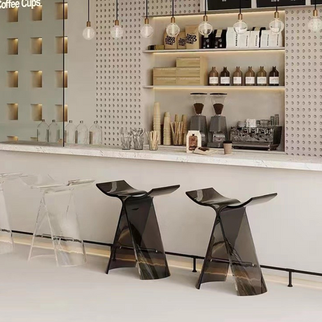 FANYU Aveline Modern Acrylic Butterfly Bar Chair from FANYU