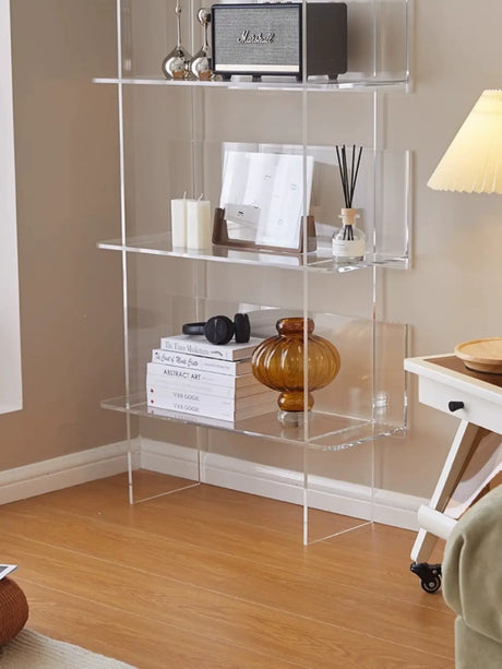 FANYU Isabeau Stylish Multi-Layer Acrylic Bookshelf from FANYU