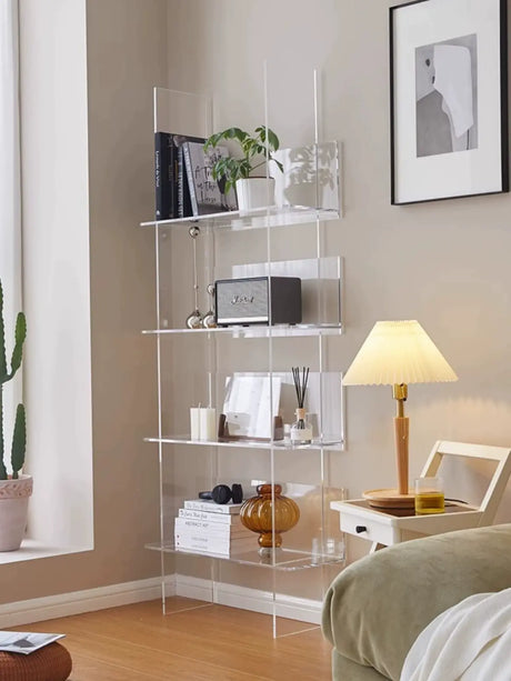 FANYU Isabeau Stylish Multi-Layer Acrylic Bookshelf from FANYU