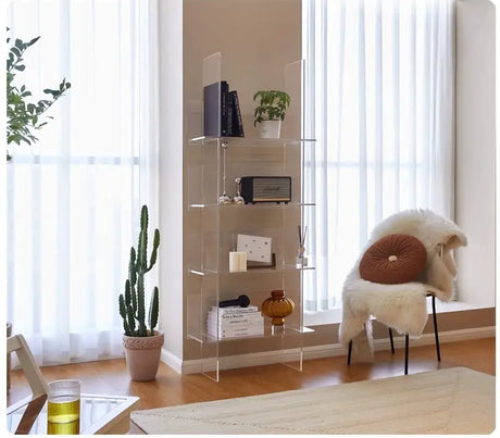 FANYU Isabeau Stylish Multi-Layer Acrylic Bookshelf from FANYU