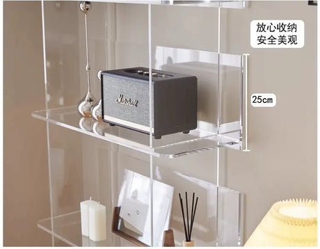 FANYU Isabeau Stylish Multi-Layer Acrylic Bookshelf from FANYU