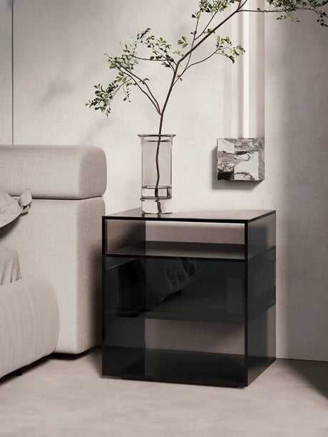 FANYU Isadora Stylish Contemporary Storage Bedside Table from FANYU