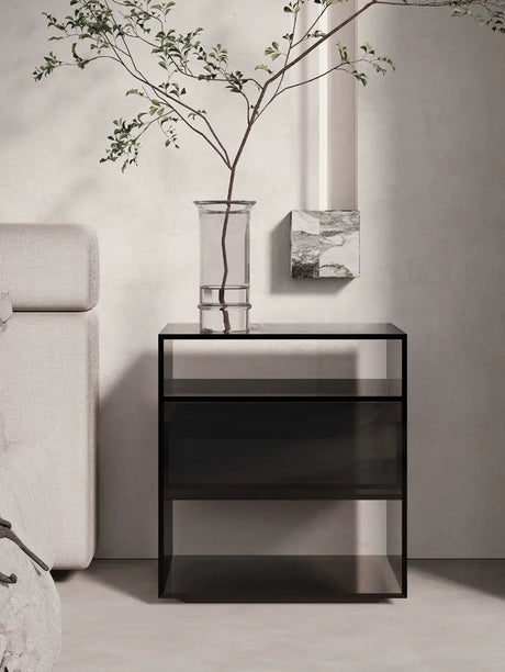 FANYU Isadora Stylish Contemporary Storage Bedside Table from FANYU