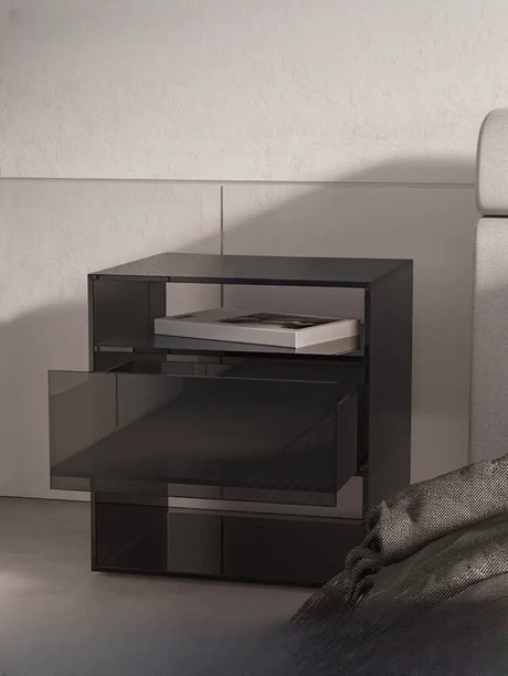 FANYU Isadora Stylish Contemporary Storage Bedside Table from FANYU