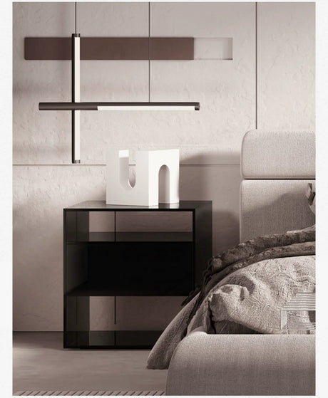 FANYU Isadora Stylish Contemporary Storage Bedside Table from FANYU