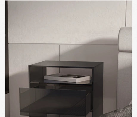 FANYU Isadora Stylish Contemporary Storage Bedside Table from FANYU