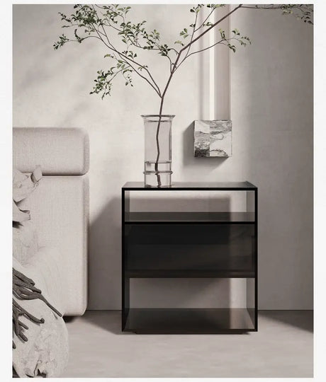 FANYU Isadora Stylish Contemporary Storage Bedside Table from FANYU