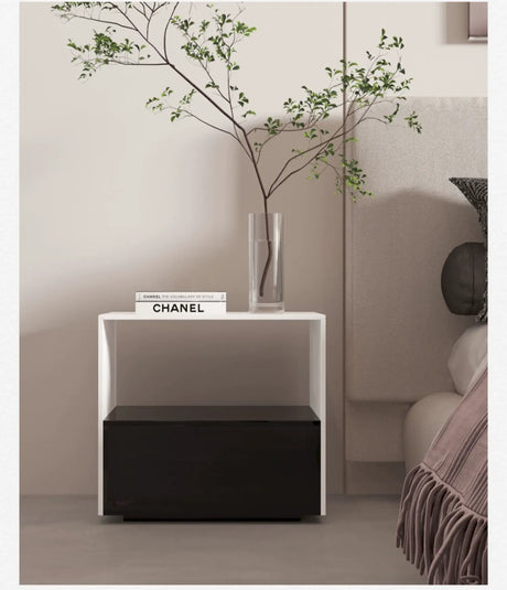 FANYU Isolde Elegant Acrylic Nightstand Storage Table from FANYU