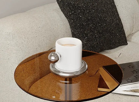 FANYU Juniper Minimalist Stainless Steel Side Table from FANYU