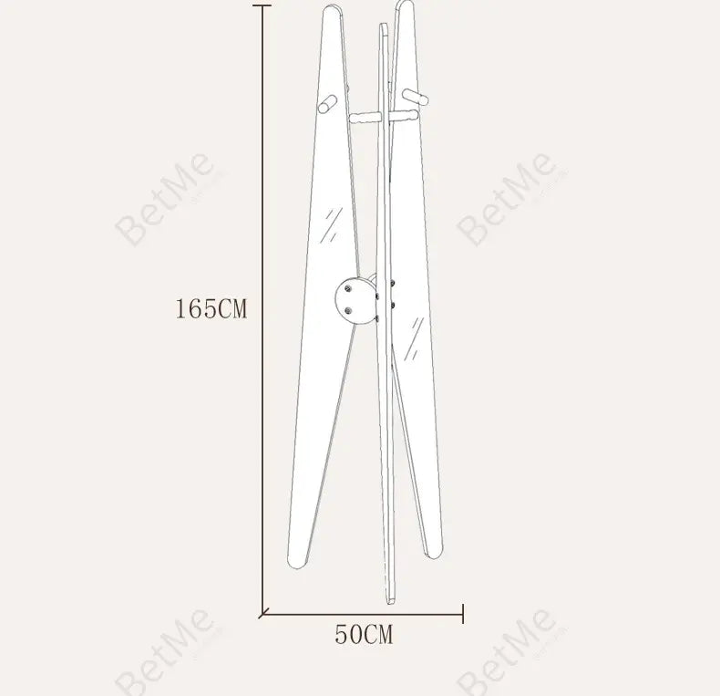 FANYU Leontine Sleek Modern Floorstanding Hanger from FANYU