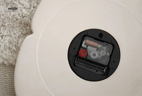 Fuzzy Oval Wall Clock from maija