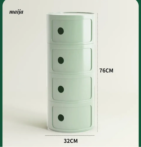 PUMPKIN BOX Round Minimalist Bedside Table from PUMPKIN BOX
