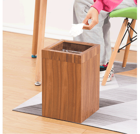 FIRST CLASS CARPENTER Montpelier Eco-Friendly Wooden Waste Basket from FIRST CLASS CARPENTER