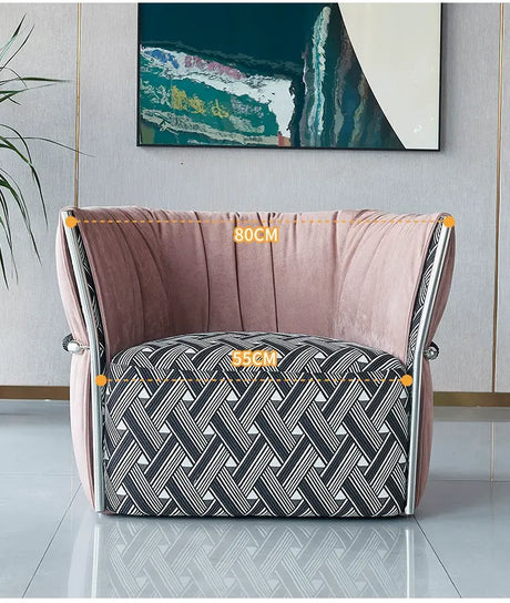 GANGETIC AGE Amarante Elegant Luxe Lightweight Sofa from GANGETIC AGE