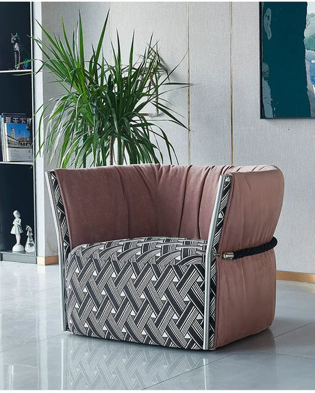 GANGETIC AGE Amarante Elegant Luxe Lightweight Sofa from GANGETIC AGE