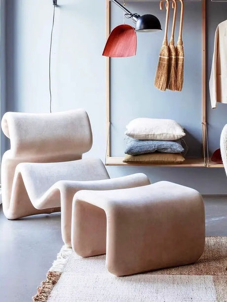 GANGETIC AGE Elowen Comfortable Minimalist Reclining Chair from GANGETIC AGE