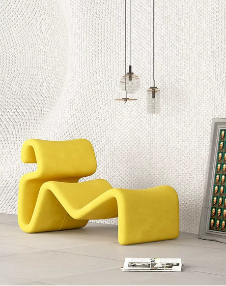 GANGETIC AGE Elowen Comfortable Minimalist Reclining Chair from GANGETIC AGE
