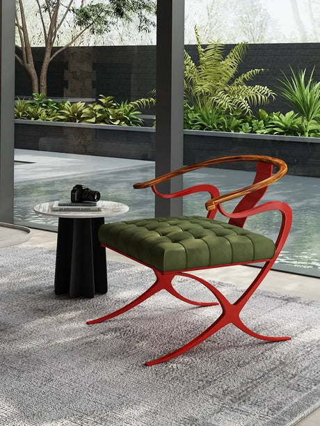GANGETIC AGE Isadora Elegant Plush Armchair Design from GANGETIC AGE