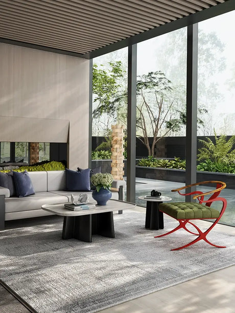 GANGETIC AGE Isadora Elegant Plush Armchair Design from GANGETIC AGE