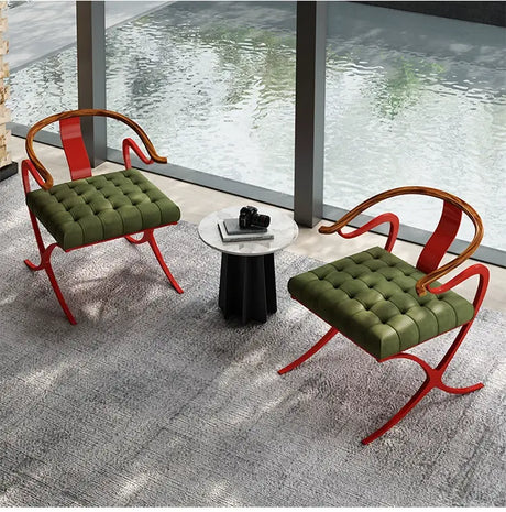 GANGETIC AGE Isadora Elegant Plush Armchair Design from GANGETIC AGE