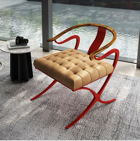 GANGETIC AGE Isadora Elegant Plush Armchair Design from GANGETIC AGE