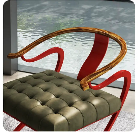GANGETIC AGE Isadora Elegant Plush Armchair Design from GANGETIC AGE
