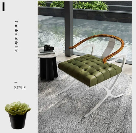 GANGETIC AGE Isadora Elegant Plush Armchair Design from GANGETIC AGE
