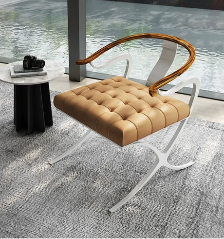GANGETIC AGE Isadora Elegant Plush Armchair Design from GANGETIC AGE
