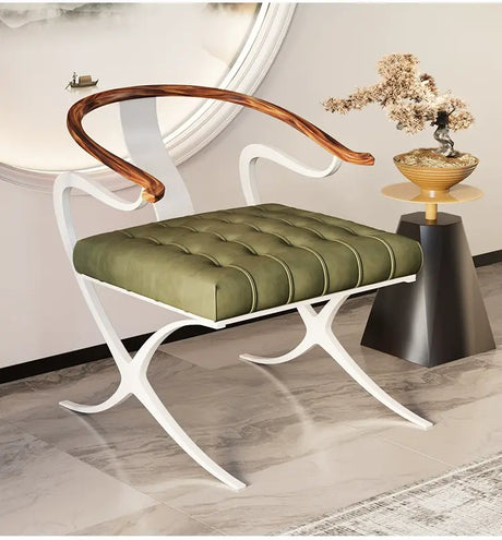 GANGETIC AGE Isadora Elegant Plush Armchair Design from GANGETIC AGE