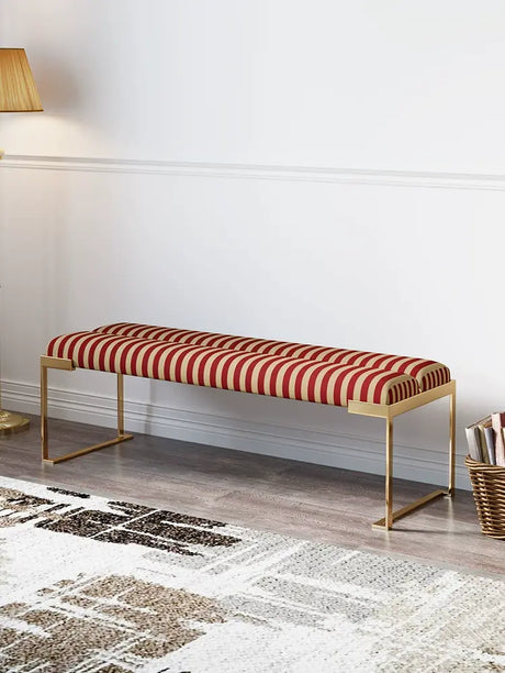 GANGETIC AGE Isolde Elegant Contemporary Steel Bedroom Bench from GANGETIC AGE