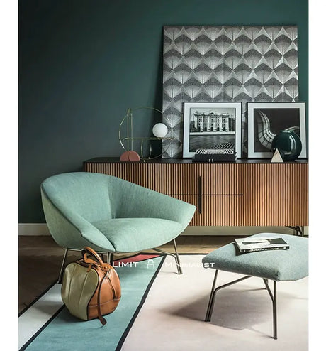 GANGETIC AGE Ylva Elegance Lightweight Luxury Lounge Chair from GANGETIC AGE