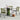 GAOPIN Serafina Versatile White Patio Set from GAOPIN