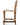 GENJI Aeliana Nordic Retro Design Solid Wood Dining Chair from GENJI